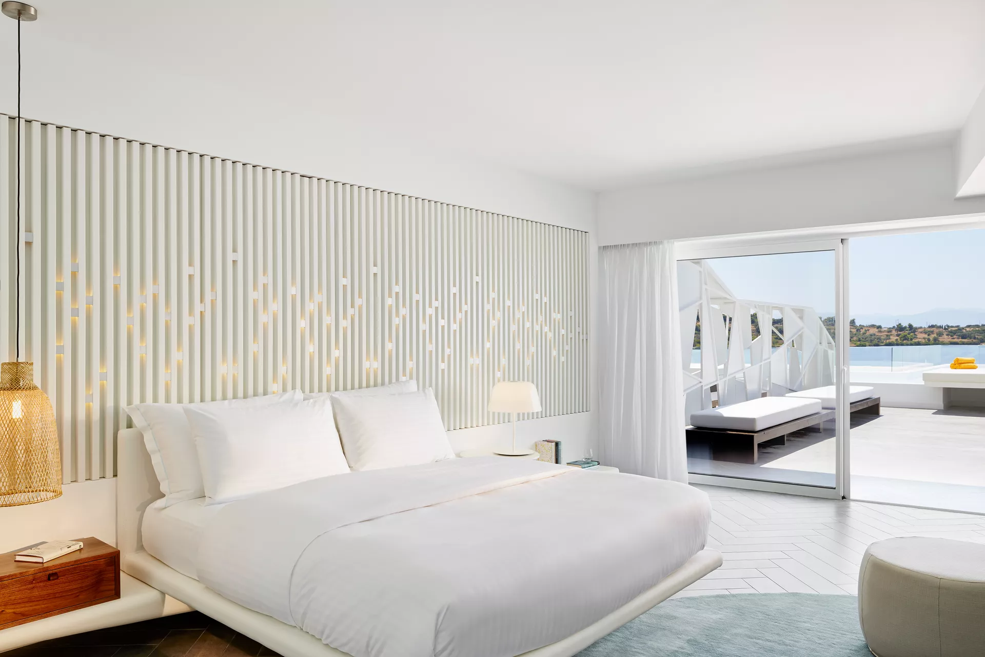 Tiara Holidays - Nikki Beach Resort & Spa - Luux Suite with Reflection Shared Pool & Sea View - bedroom